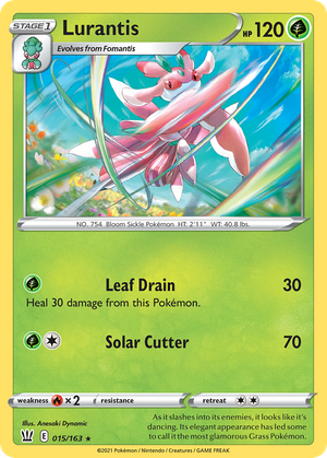 Lurantis (15/163) - Battle Styles