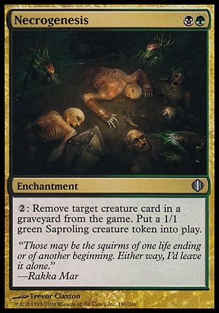 Necrogenesis (Shards of Alara) Trading Card