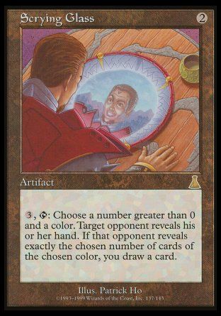 Scrying Glass (Urza's Destiny) Trading Card