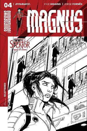 Magnus #4 (Cover C 10 Copy Camuncoli B&w)