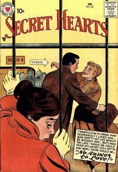 Secret Hearts #45 Comic