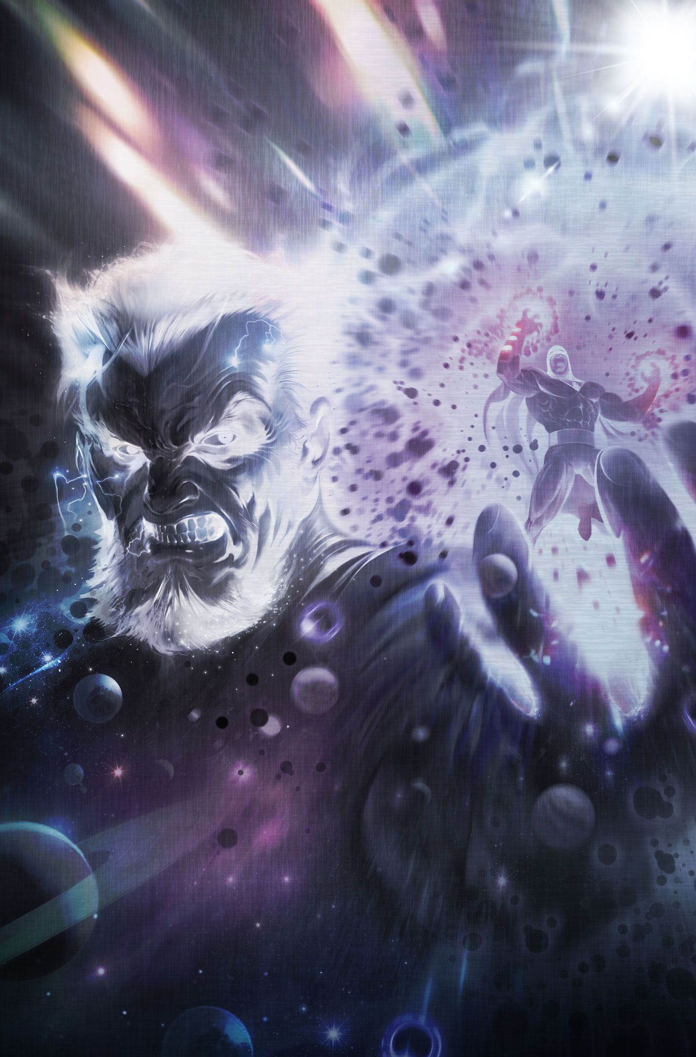 Space Ghost #7 (Cvr E Francesco Mattina Metal Virgin Comic