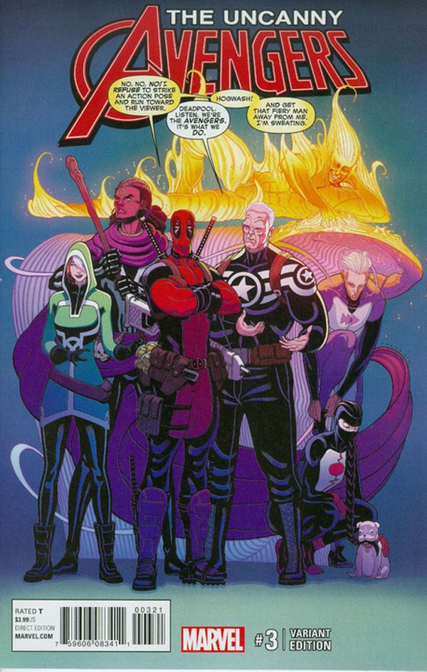 Uncanny Avengers #3 (Moore Variant)
