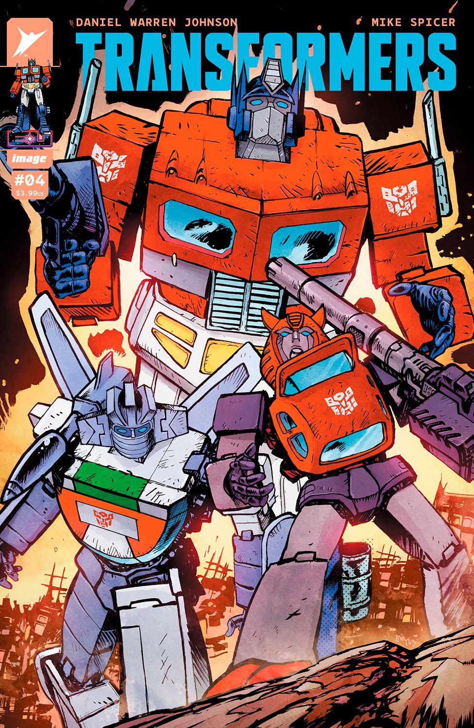 Transformers #4 Comic