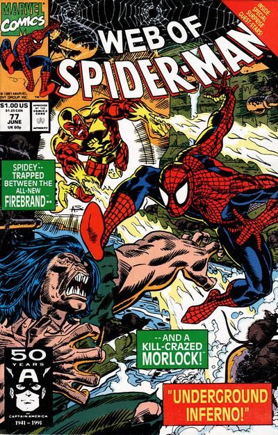 Web of Spider-Man #77 Comic