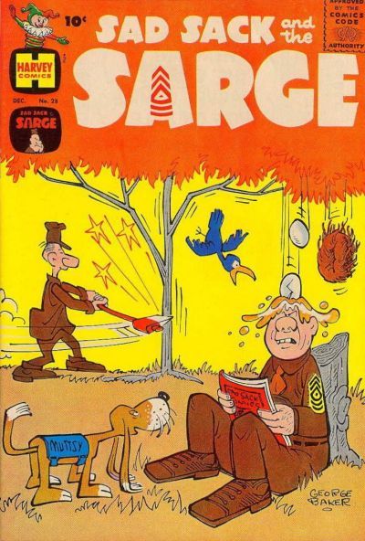 Sad Sack And The Sarge #28 Comic