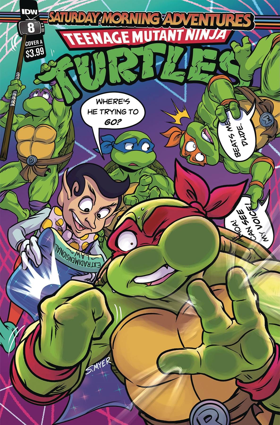 Teenage Mutant Ninja Turtles: Saturday Morning Adventures #8 Comic