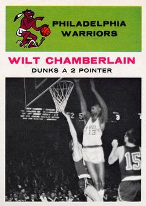 Wilt Chamberlain 1961 Fleer #47