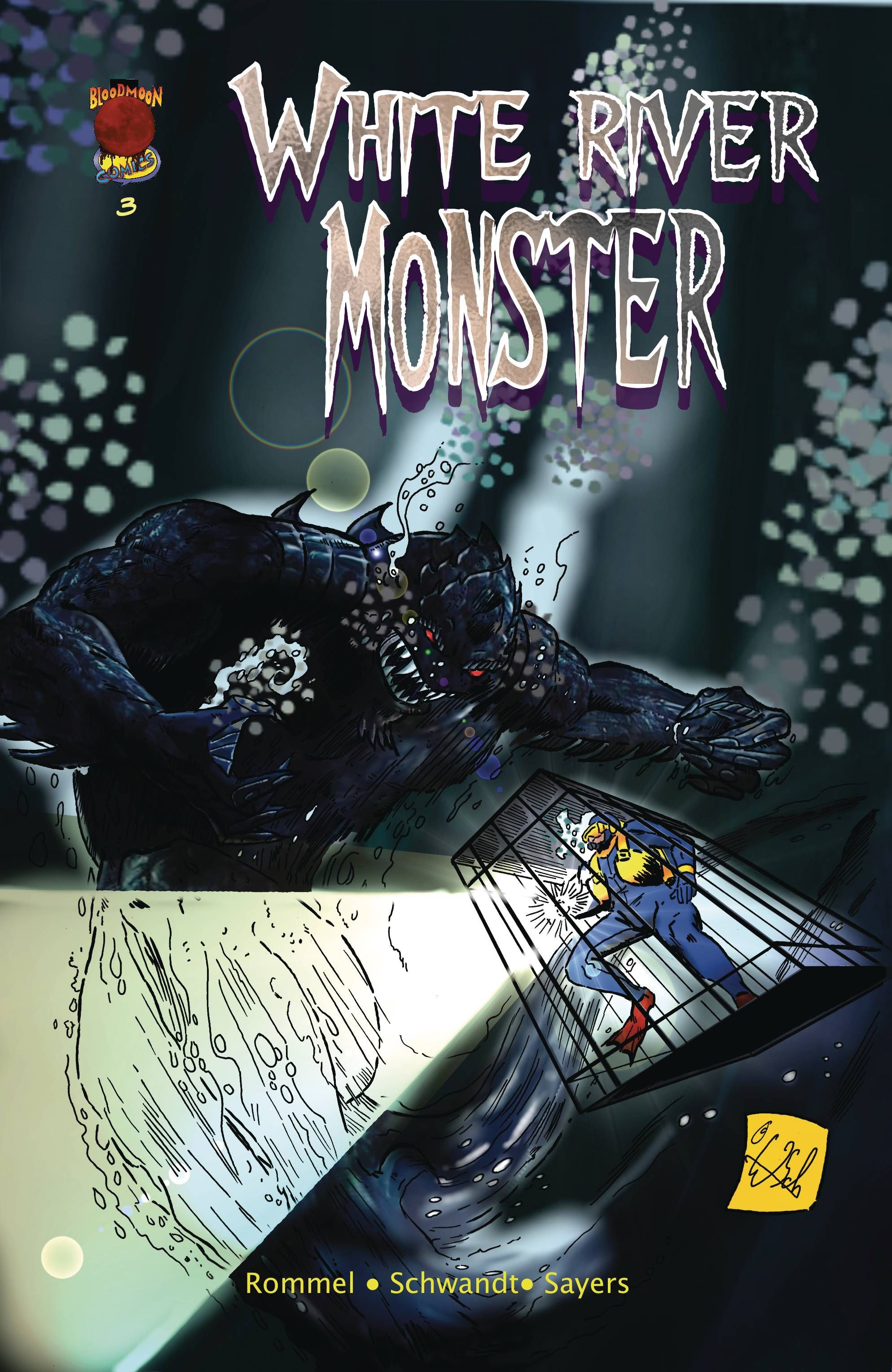 White River Monster #3 Comic