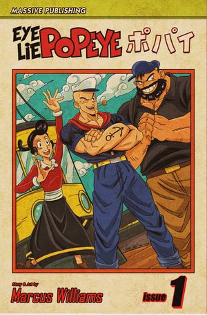 Eye Lie Popeye #1 (Calero Homage Faux Leather Variant)