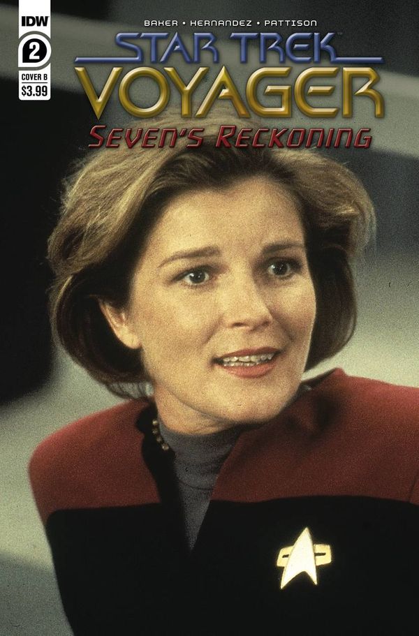 Star Trek Voyager: Seven's Reckoning #2 (Cover B Photo)