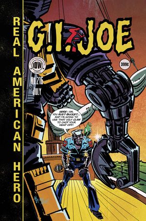 G.I. Joe: A Real American Hero #216 (Ec Subscription Variant)