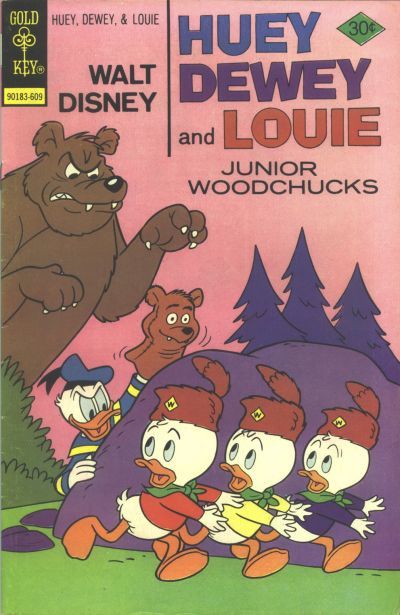 Huey, Dewey and Louie Junior Woodchucks #40 Comic