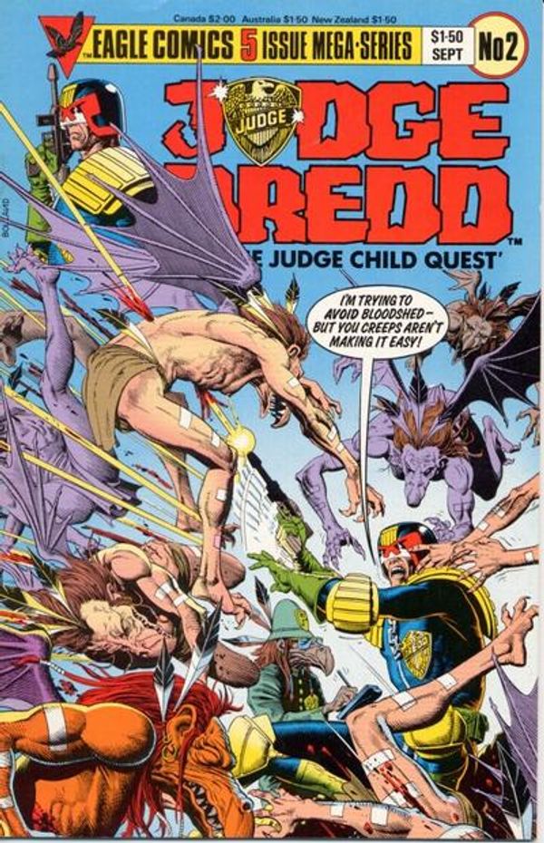 Judge Dredd: The Judge Child Quest #2
