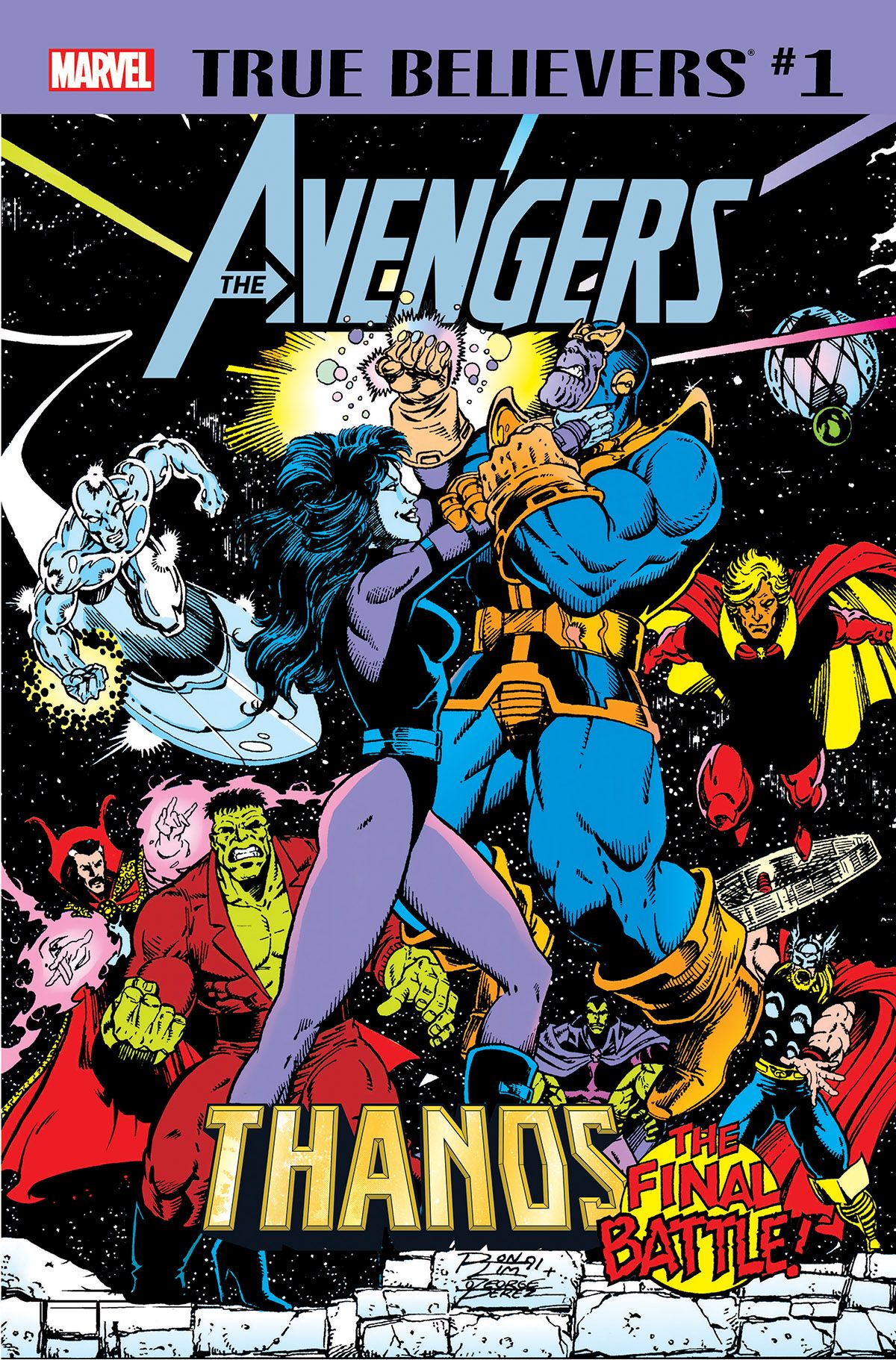 True Believers: Avengers - Thanos: The Final Battle! #1 Comic