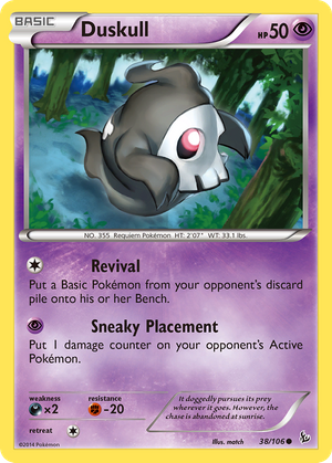 Duskull (38/106) - Flashfire