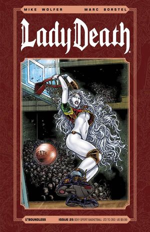 Lady Death  #25 (Sexy Sport Basketball Cover)