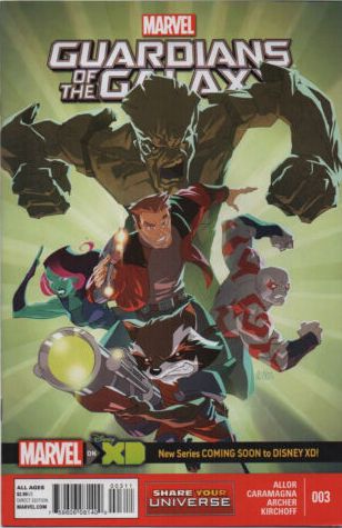 Guardians Of The Galaxy #3 Comic