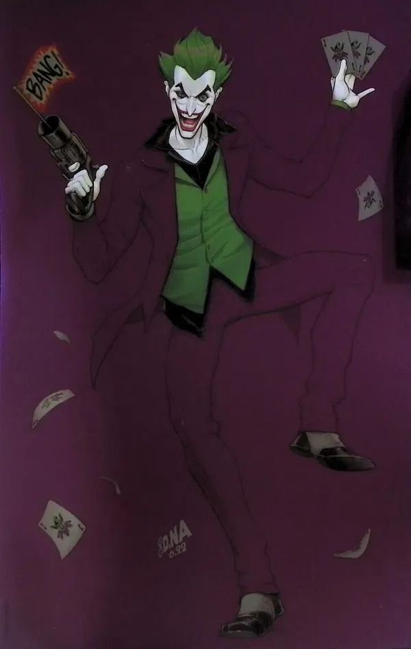 Joker: The Man Who Stopped Laughing #1 (Cvr D David Nakayama Madness Foil Var)