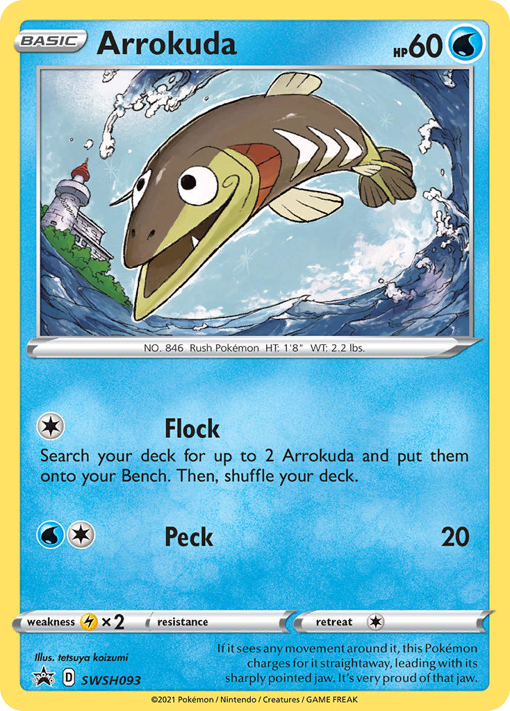 Arrokuda (SWSH093) - SWSH Black Star Promos Pokémon Card