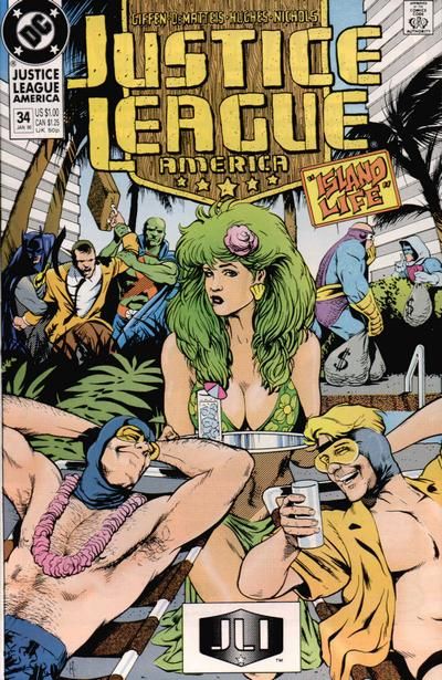 Justice League America #34 Comic