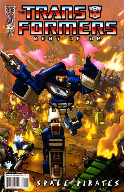 Transformers: The Best Of The UK: Space Pirates #2 Comic