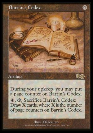 Barrin's Codex (Urza's Saga)