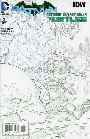 Batman Teenage Mutant Ninja Turtles #2 (4th Printing)