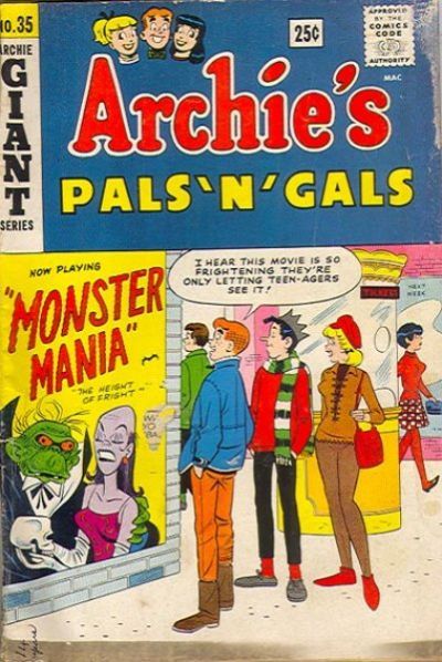 Archie's Pals 'N' Gals #35 Comic