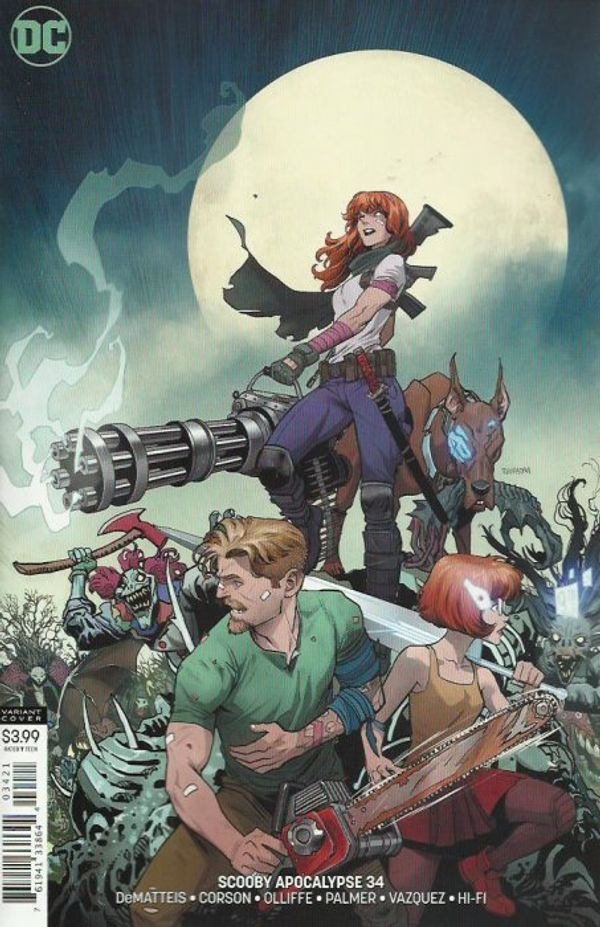 Scooby Apocalypse #34 (Variant Cover)