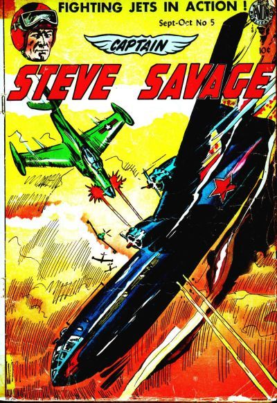 Captain Steve Savage #5 Comic