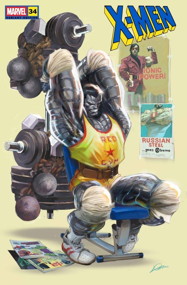 X-Men #34 (Alexander Lozano '80s Colossus Variant) Comic