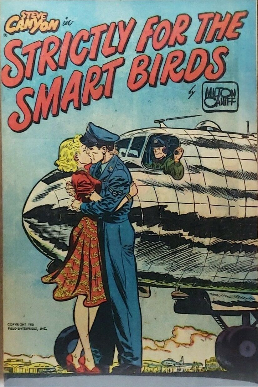 Steve Canyon in Strictly for the Smart Birds Comic
