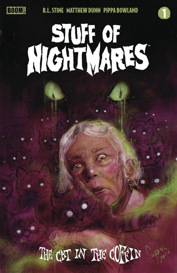 Stuff of Nightmares: The Cat in the Coffin #1 (Cover H Suspiria Vilchez Variant) Comic