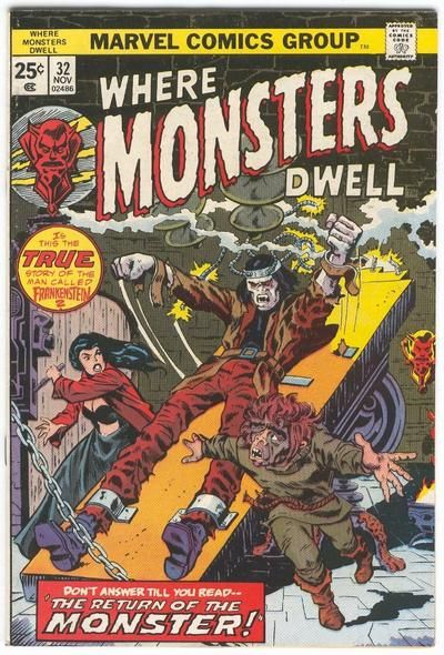 Where Monsters Dwell #32 Comic