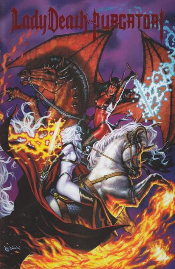 Lady Death vs. Purgatori #1 (Red Foil Edition)