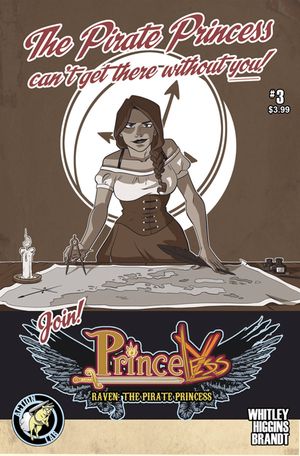 Princeless Raven Pirate Princess #3 (Higgins &amp; Brandt Variant)