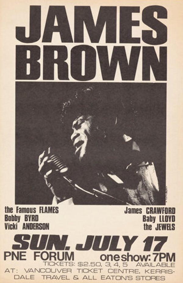 James Brown PNE Forum 1966