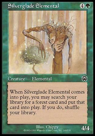 Silverglade Elemental (Mercadian Masques) Trading Card