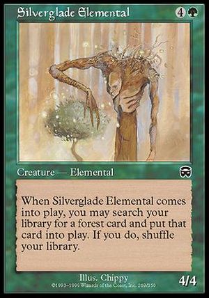 Silverglade Elemental (Mercadian Masques)