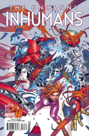 Uncanny Inhumans #11 (Putri Variant)