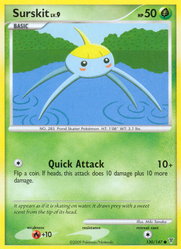 Surskit (130/147) - Supreme Victors Pokémon Card