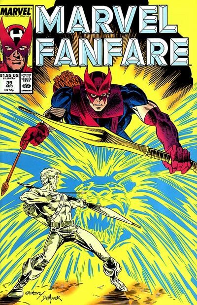 Marvel Fanfare #39 Comic