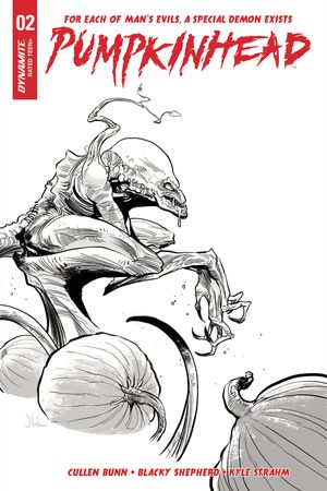 Pumpkinhead #2 (Cover C 10 Copy Strahm B&w Inc)