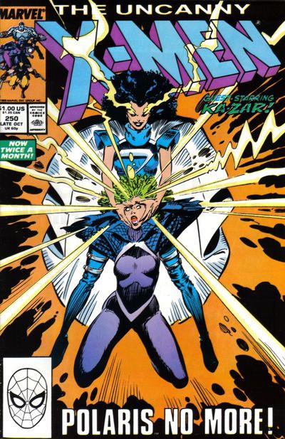 Uncanny X-Men #250 Comic