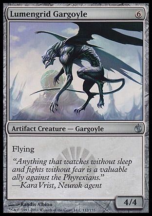 Lumengrid Gargoyle (Mirrodin Besieged) Trading Card