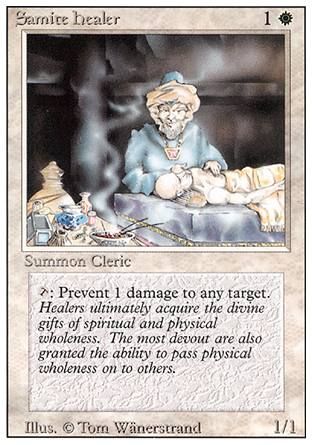 Samite Healer (Revised Edition) Trading Card