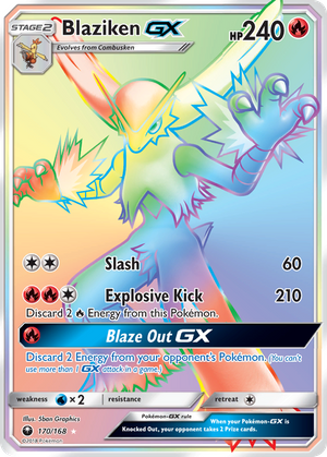 Blaziken GX (170/168) - Celestial Storm