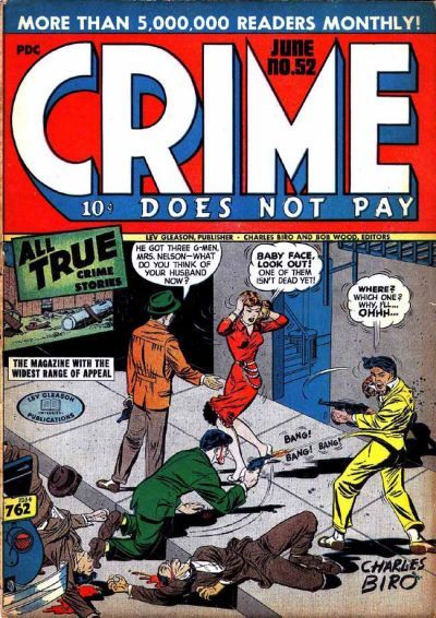 Crime Does Not Pay #52 Comic