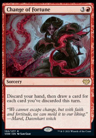 Change of Fortune (Innistrad: Crimson Vow) Trading Card